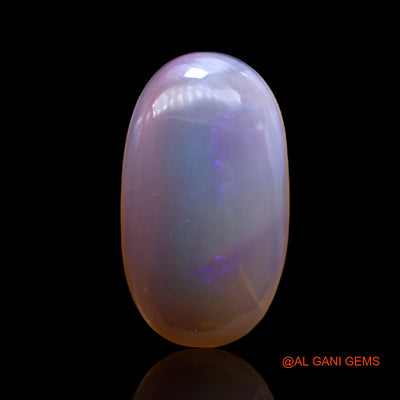 Natural Untreated Fire Opal Loose Gemstone Oval Cabochon From Australia 4.00 Cts 16x9x4 mm AC-334