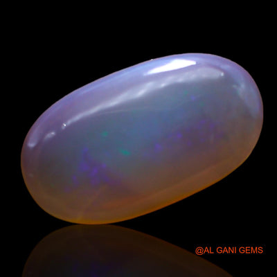 Natural Untreated Fire Opal Loose Gemstone Oval Cabochon From Australia 4.00 Cts 16x9x4 mm AC-334