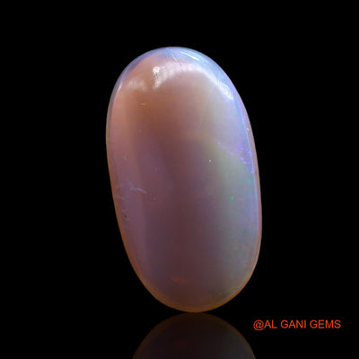 Natural Untreated Fire Opal Loose Gemstone Oval Cabochon From Australia 4.00 Cts 16x9x4 mm AC-334