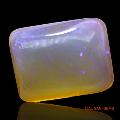 5.00 Cts Natural Australian Fire Opal Loose Gemstone Square Cabochon 13x10x5 mm AC-335