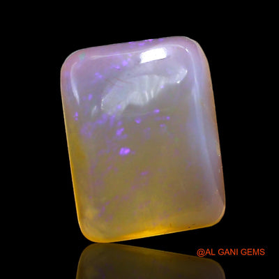 5.00 Cts Natural Australian Fire Opal Loose Gemstone Square Cabochon 13x10x5 mm AC-335