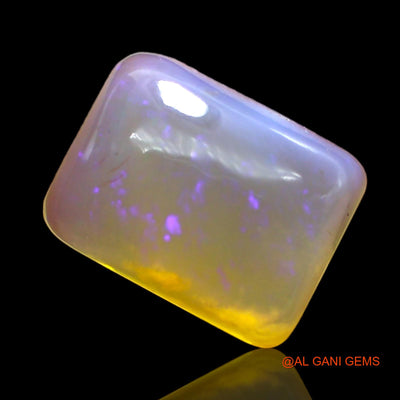 5.00 Cts Natural Australian Fire Opal Loose Gemstone Square Cabochon 13x10x5 mm AC-335