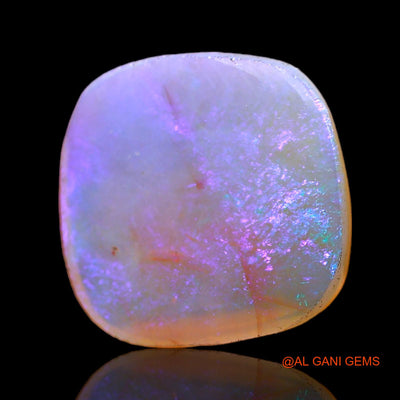 3.00 Cts Unheated Australian Fire Opal Loose Gemstone Fancy Cabochon Natural 12x12x3 mm AC-336