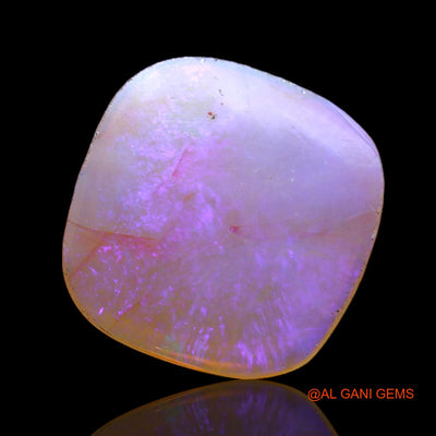 3.00 Cts Unheated Australian Fire Opal Loose Gemstone Fancy Cabochon Natural 12x12x3 mm AC-336