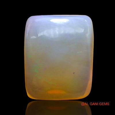 5.00 Cts Natural Australian Fire Opal Loose Gemstone Square Cabochon 12x10x5 mm AC-338
