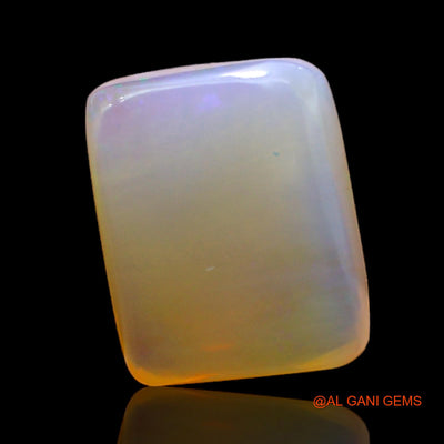 5.00 Cts Natural Australian Fire Opal Loose Gemstone Square Cabochon 12x10x5 mm AC-338