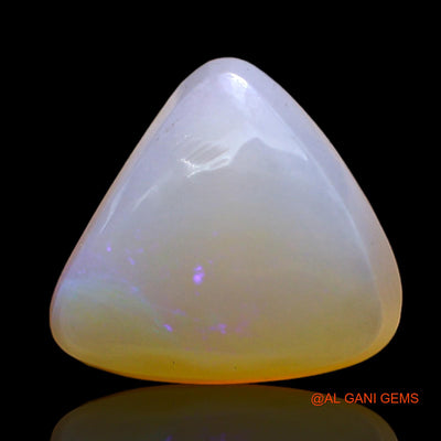 6.00 Cts Natural Australian Fire Opal Trillion Cabochon Loose Gemstone For Jewelry 13x12x6 mm AC-339