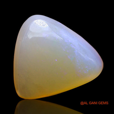 6.00 Cts Natural Australian Fire Opal Trillion Cabochon Loose Gemstone For Jewelry 13x12x6 mm AC-339