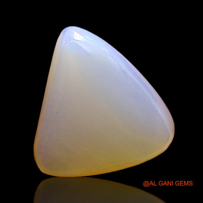 6.00 Cts Natural Australian Fire Opal Trillion Cabochon Loose Gemstone For Jewelry 13x12x6 mm AC-339
