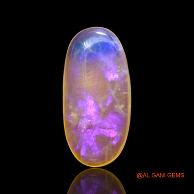 5.00 Cts Natural Australian Fire Opal Loose Gemstone Oval Cabochon 21x10x3 mm AC-33