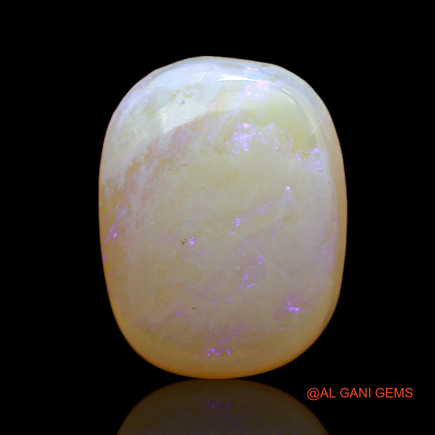 5.00 Cts Natural Australian Fire Opal Loose Gemstone Oval Cabochon 13x10x5 mm AC-342