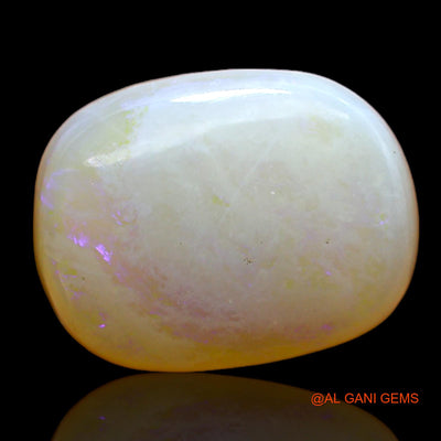 5.00 Cts Natural Australian Fire Opal Loose Gemstone Oval Cabochon 13x10x5 mm AC-342
