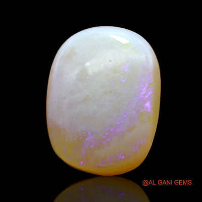 5.00 Cts Natural Australian Fire Opal Loose Gemstone Oval Cabochon 13x10x5 mm AC-342