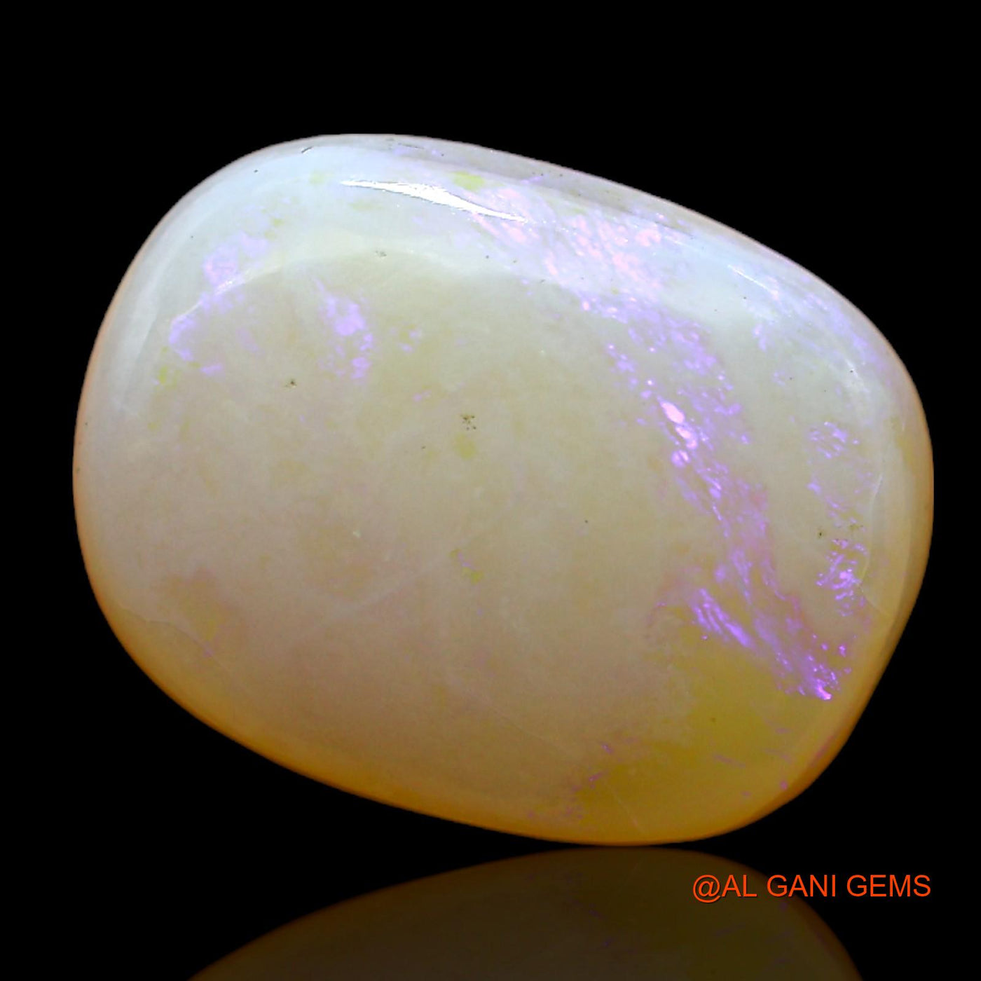 5.00 Cts Natural Australian Fire Opal Loose Gemstone Oval Cabochon 13x10x5 mm AC-342