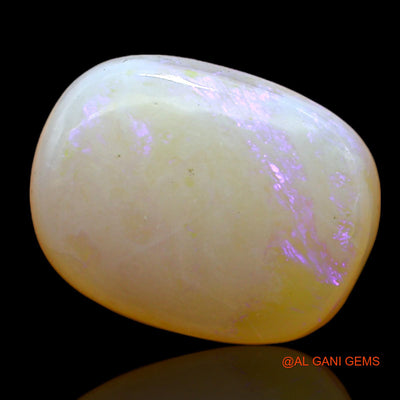 5.00 Cts Natural Australian Fire Opal Loose Gemstone Oval Cabochon 13x10x5 mm AC-342