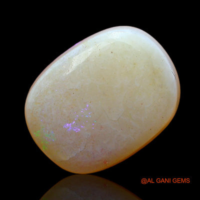 5.00 Cts Natural Australian Fire Opal Loose Gemstone Oval Cabochon 13x10x5 mm AC-342