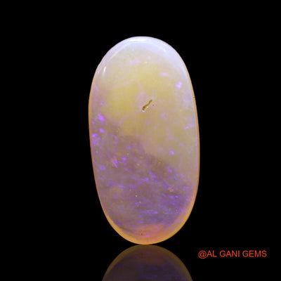 3.00 Cts Natural Australian Fire Opal Loose Gemstone Oval Cabochon 16x8x3 mm AC-344
