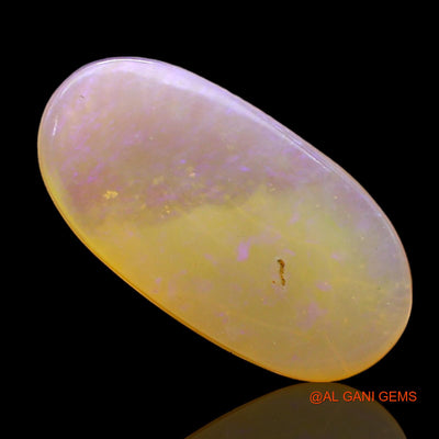 3.00 Cts Natural Australian Fire Opal Loose Gemstone Oval Cabochon 16x8x3 mm AC-344