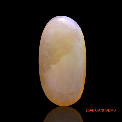 3.00 Cts Natural Australian Fire Opal Loose Gemstone Oval Cabochon 16x8x3 mm AC-344