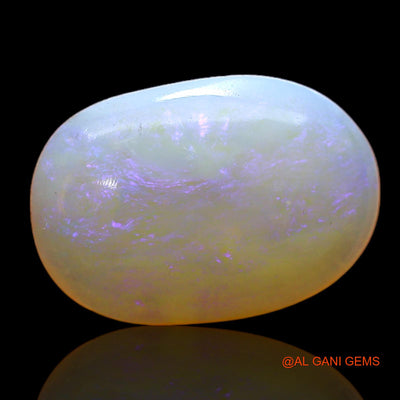3.00 Cts Natural Australian Fire Opal Loose Gemstone Oval Cabochon 14x10x4 mm AC-346