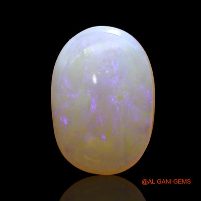 3.00 Cts Natural Australian Fire Opal Loose Gemstone Oval Cabochon 14x10x4 mm AC-346