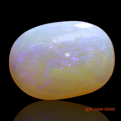 3.00 Cts Natural Australian Fire Opal Loose Gemstone Oval Cabochon 14x10x4 mm AC-346