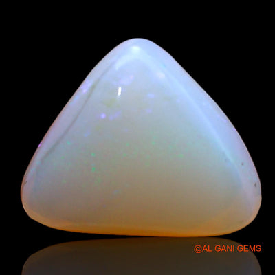 4.00 Cts Natural Australian Fire Opal Loose Gemstone Trillion Cabochon 13x11x5 mm AC-349