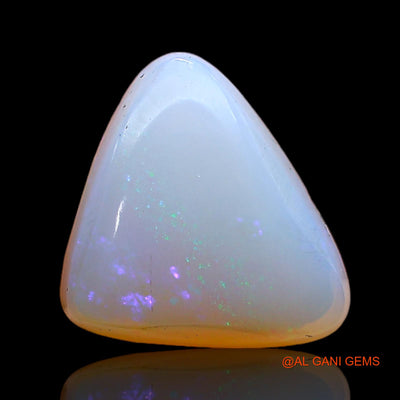 4.00 Cts Natural Australian Fire Opal Loose Gemstone Trillion Cabochon 13x11x5 mm AC-349