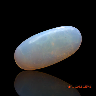 6.00 Cts Natural Australian Fire Opal Oval Cabochon Loose Gemstone For Jewelry 22x11x3 mm AC-34