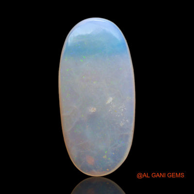 6.00 Cts Natural Australian Fire Opal Oval Cabochon Loose Gemstone For Jewelry 22x11x3 mm AC-34