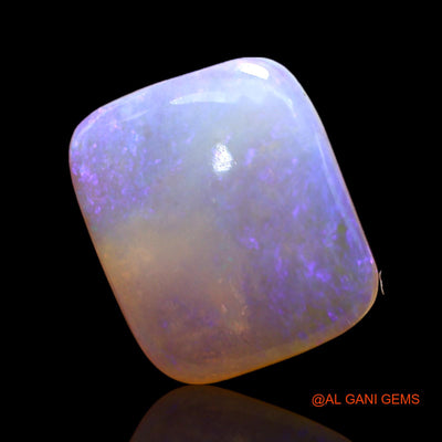 Natural Fire Opal Gemstone 2.80 Cts Loose Square Cabochon From Australia 12x10x2 mm AC-350