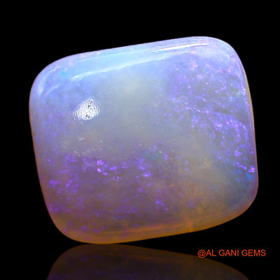 Natural Fire Opal Gemstone 2.80 Cts Loose Square Cabochon From Australia 12x10x2 mm AC-350