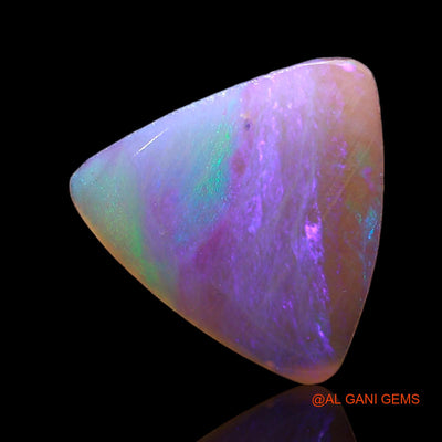 1.80 Cts Natural Australian Fire Opal Loose Gemstone Trillion Cabochon 12x12x1 mm AC-352