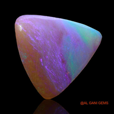 1.80 Cts Natural Australian Fire Opal Loose Gemstone Trillion Cabochon 12x12x1 mm AC-352
