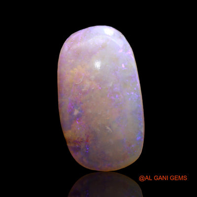 2.70 Cts Natural Australian Fire Opal Loose Gemstone Oval Cabochon 15x8x3 mm AC-353