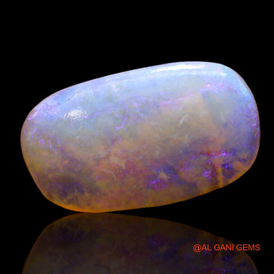 2.70 Cts Natural Australian Fire Opal Loose Gemstone Oval Cabochon 15x8x3 mm AC-353