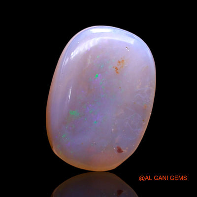 5.00 Cts Unheated Australian Fire Opal Loose Gemstone Oval Cabochon Natural 14x10x5 mm AC-354