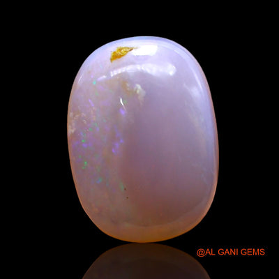 5.00 Cts Unheated Australian Fire Opal Loose Gemstone Oval Cabochon Natural 14x10x5 mm AC-354