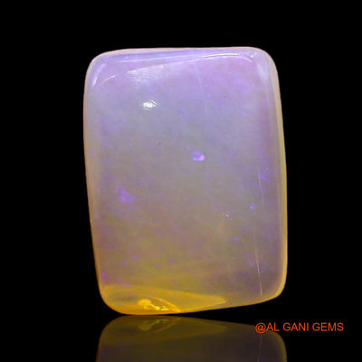 Natural Fire Opal Gemstone 5.00 Cts Loose Square Cabochon From Australia 13x9x5 mm AC-356