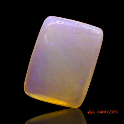 Natural Fire Opal Gemstone 5.00 Cts Loose Square Cabochon From Australia 13x9x5 mm AC-356
