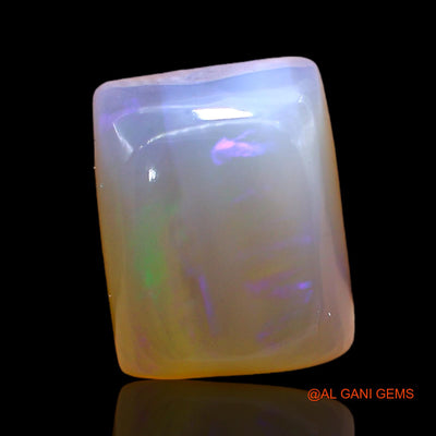 6.00 Cts Natural Australian Fire Opal Square Cabochon Loose Gemstone For Jewelry 12x9x6 mm AC-357