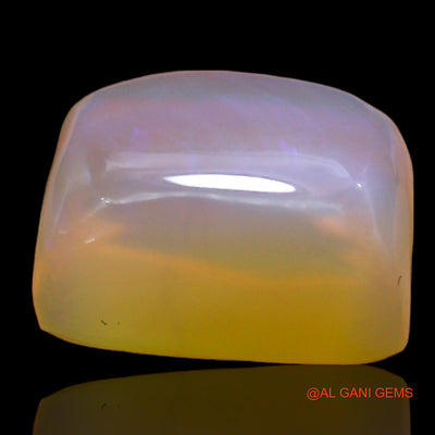 6.00 Cts Natural Australian Fire Opal Square Cabochon Loose Gemstone For Jewelry 12x9x6 mm AC-357