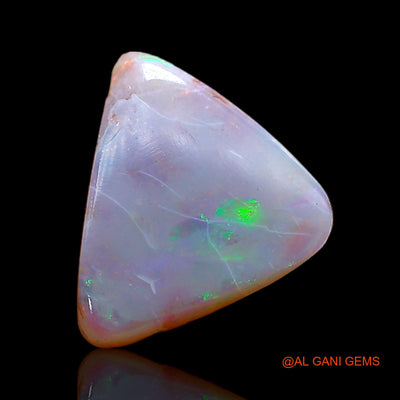 3.00 Cts Natural Australian Fire Opal Loose Gemstone Trillion Cabochon 13x10x3 mm AC-358