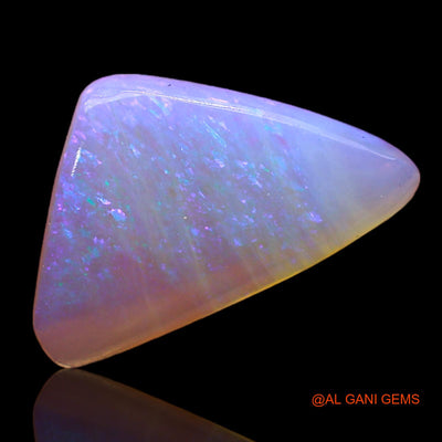 2.00 Cts Natural Australian Fire Opal Trillion Cabochon Loose Gemstone For Jewelry 15x9x2 mm AC-359