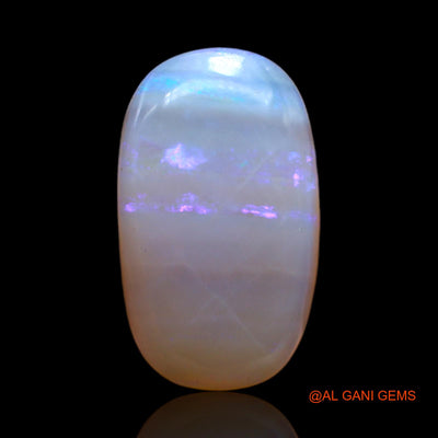 8.00 Cts Unheated Australian Fire Opal Loose Gemstone Oval Cabochon Natural 20x12x4 mm AC-35