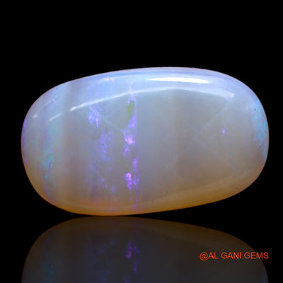 8.00 Cts Unheated Australian Fire Opal Loose Gemstone Oval Cabochon Natural 20x12x4 mm AC-35