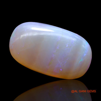 8.00 Cts Unheated Australian Fire Opal Loose Gemstone Oval Cabochon Natural 20x12x4 mm AC-35