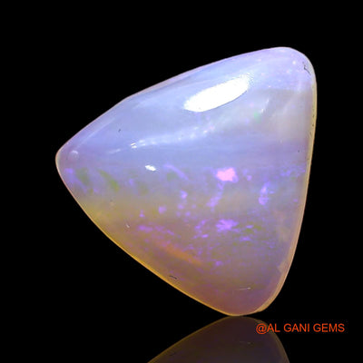3.00 Cts Unheated Australian Fire Opal Loose Gemstone Trillion Cabochon Natural 12x12x4 mm AC-360