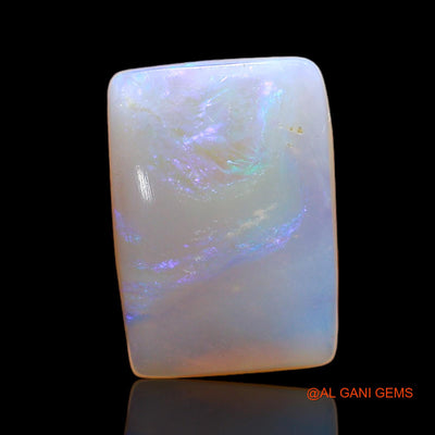 Natural Untreated Fire Opal Loose Gemstone Square Cabochon From Australia 3.00 Cts 13x9x3 mm AC-361