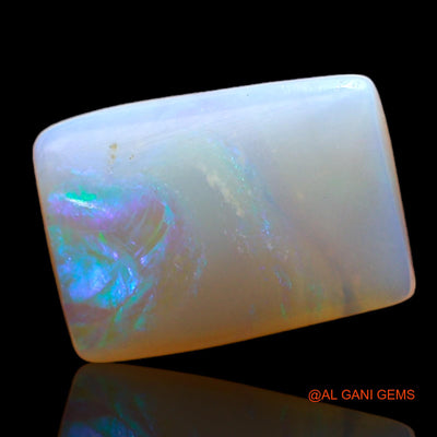 Natural Untreated Fire Opal Loose Gemstone Square Cabochon From Australia 3.00 Cts 13x9x3 mm AC-361